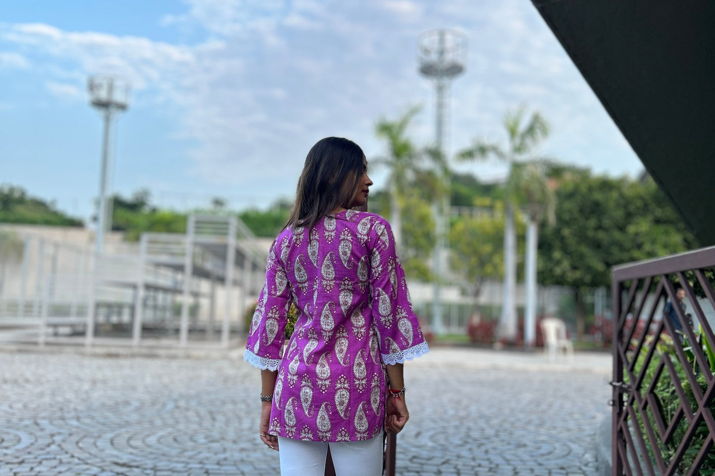 Purple Paisley
