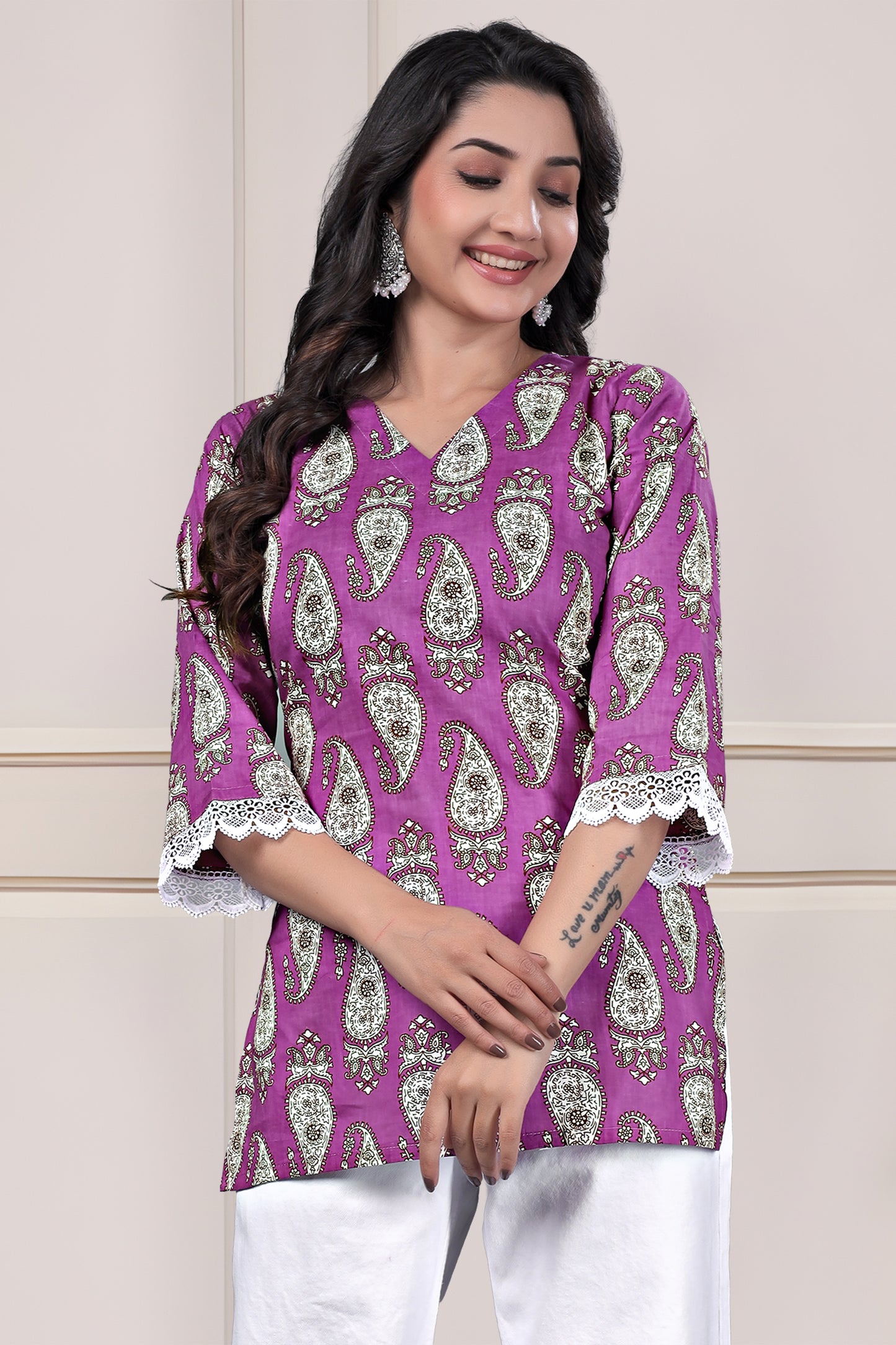 Purple Paisley