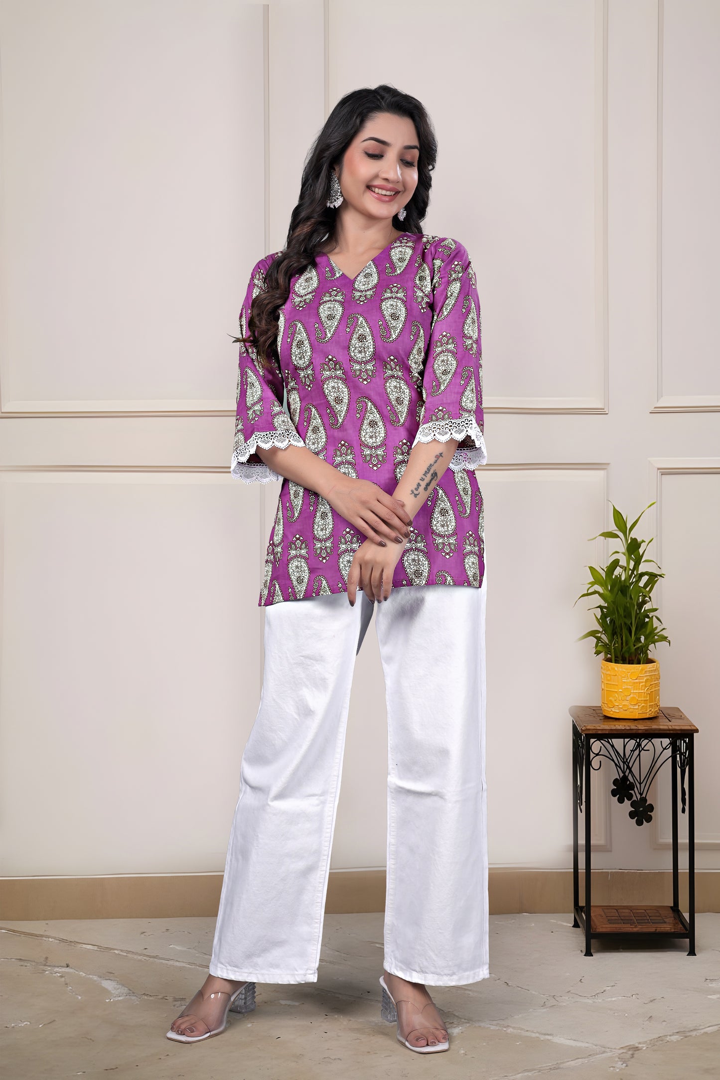 Purple Paisley