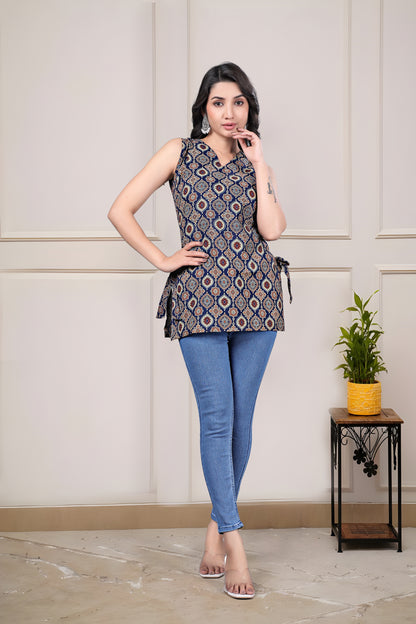 Indigo Ajrak Mosaic
