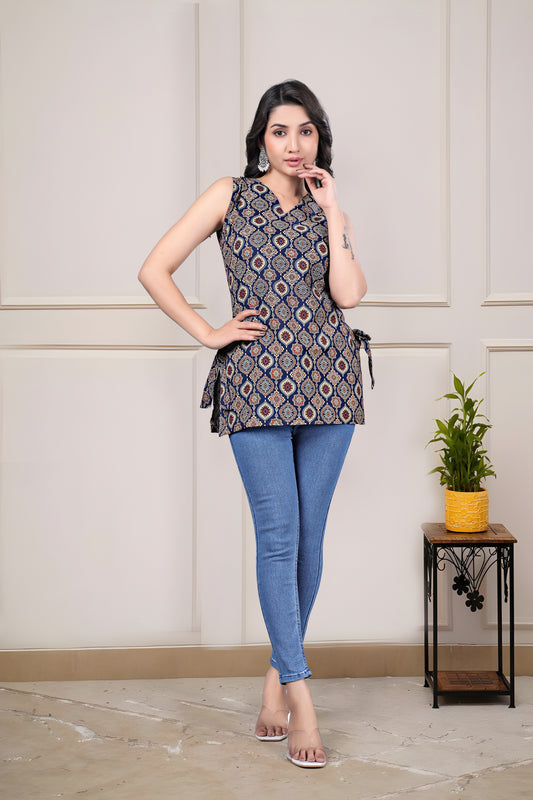 Indigo Ajrak Mosaic