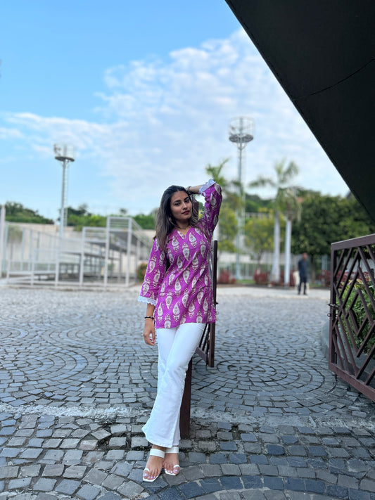 Purple Paisley